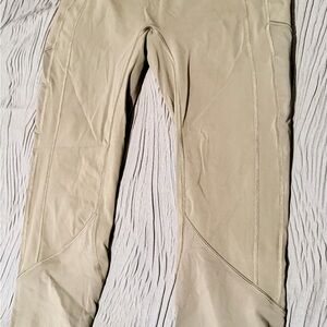Beige Athletic Leggings